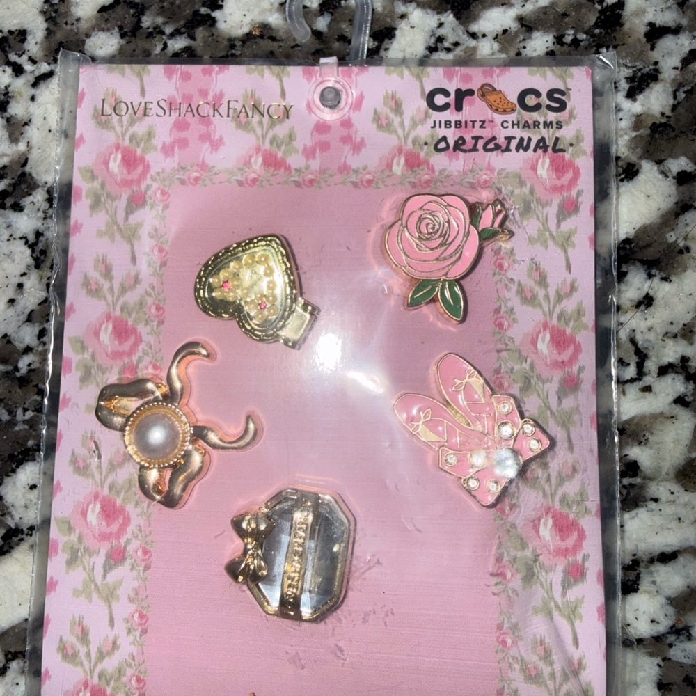 CROCS x LoveShackFancy Jibbitz Charm Pack